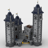 MOC - 176290 Castle de Trois Tours Klemmbausteine - LesDiyLesDiy