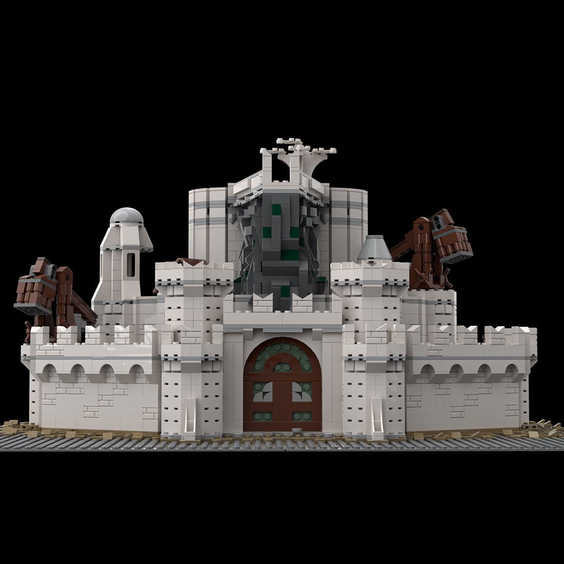 MOC - 176538 LOTR - The White City Klemmbausteine - LesDiyLesDiy