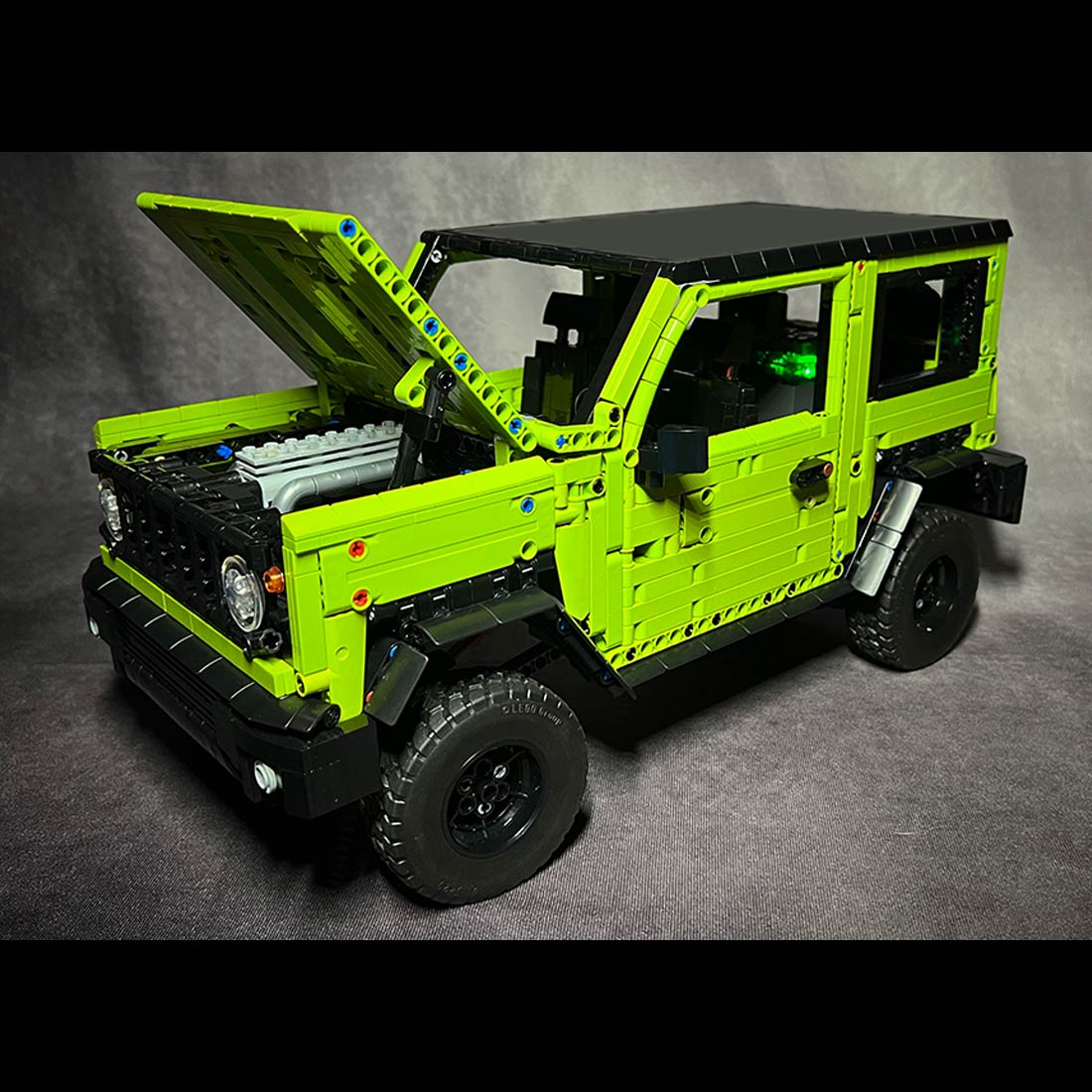 MOC - 176545 Suzuki Jimny RC Klemmbausteine - LesDiyLesDiy