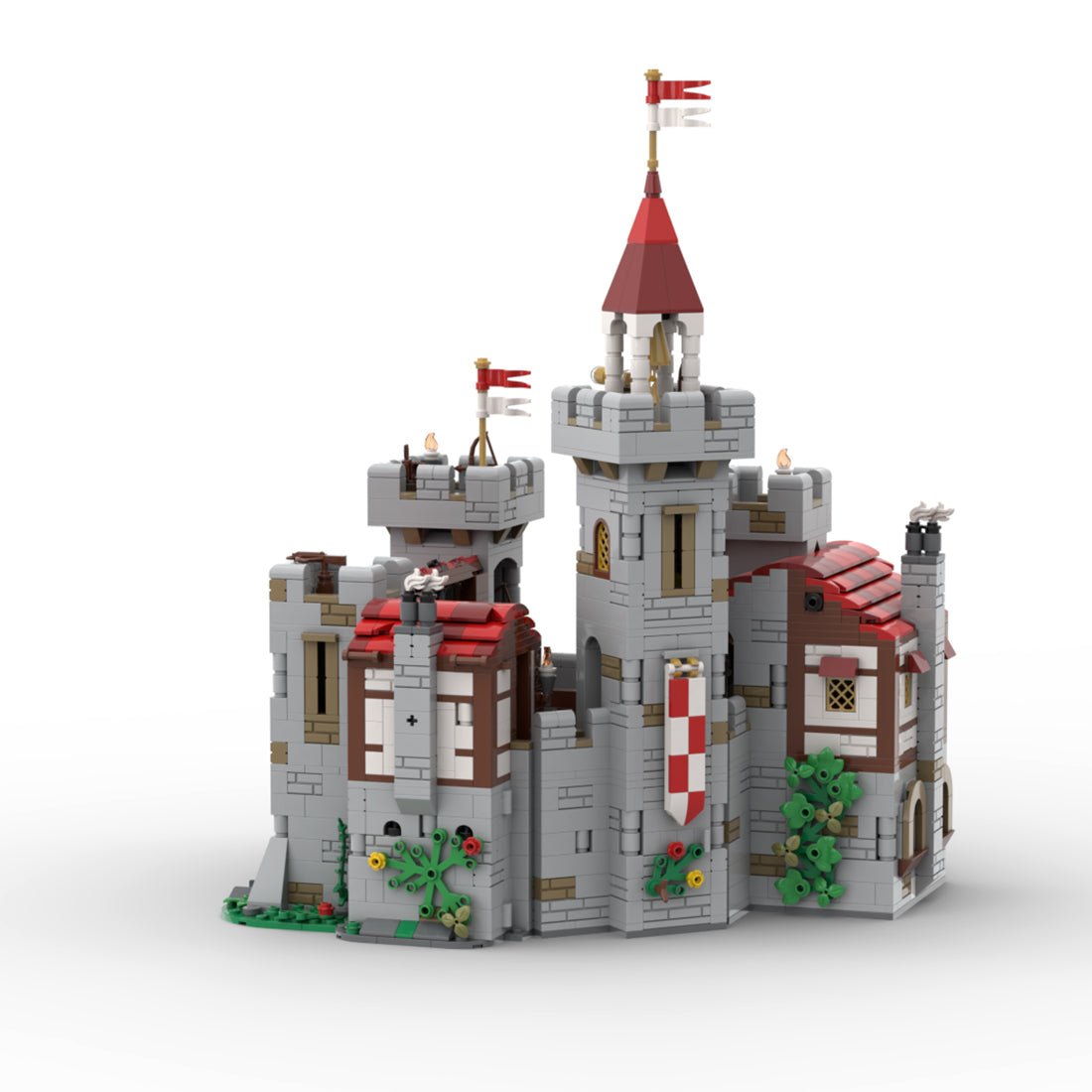 MOC - 176629 River Castle, Royal Knights Klemmbausteine - LesDiyLesDiy