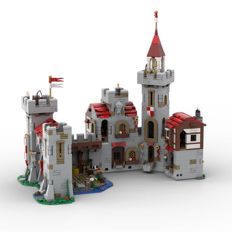 MOC - 176629 River Castle, Royal Knights Klemmbausteine - LesDiyLesDiy