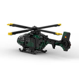 MOC - 176643 Eurocopter EC135 T1 / H135 Bundeswehr Klemmbausteine - LesDiyLesDiy