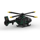 MOC - 176643 Eurocopter EC135 T1 / H135 Bundeswehr Klemmbausteine - LesDiyLesDiy