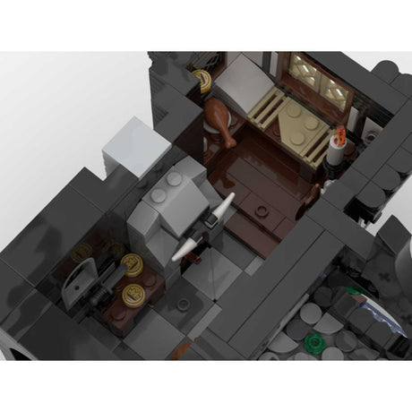 MOC - 177039 Wolfpack River Fort Klemmbausteine - LesDiyLesDiy