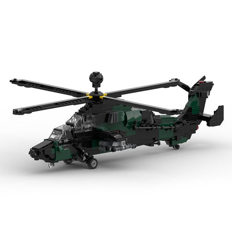 MOC - 177490 Eurocopter EC665 Tiger UHT / KHT Klemmbausteine - LesDiyLesDiy