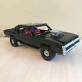 MOC - 17750 Ultimatives Muscle Auto Sportwagen Klemmbausteine - LesDiyLesDiy