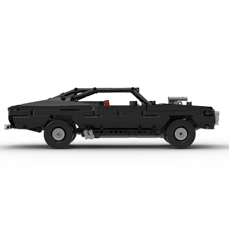 MOC - 17750 Ultimatives Muscle Auto Sportwagen Klemmbausteine - LesDiyLesDiy