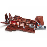 MOC - 177669 Jabba's Sail Barge Klemmbausteine - LesDiyLesDiy