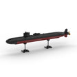 MOC - 178041 Los Angeles Class | Nuclear Submarine - 1:300 Scale Klemmbausteine - LesDiyLesDiy