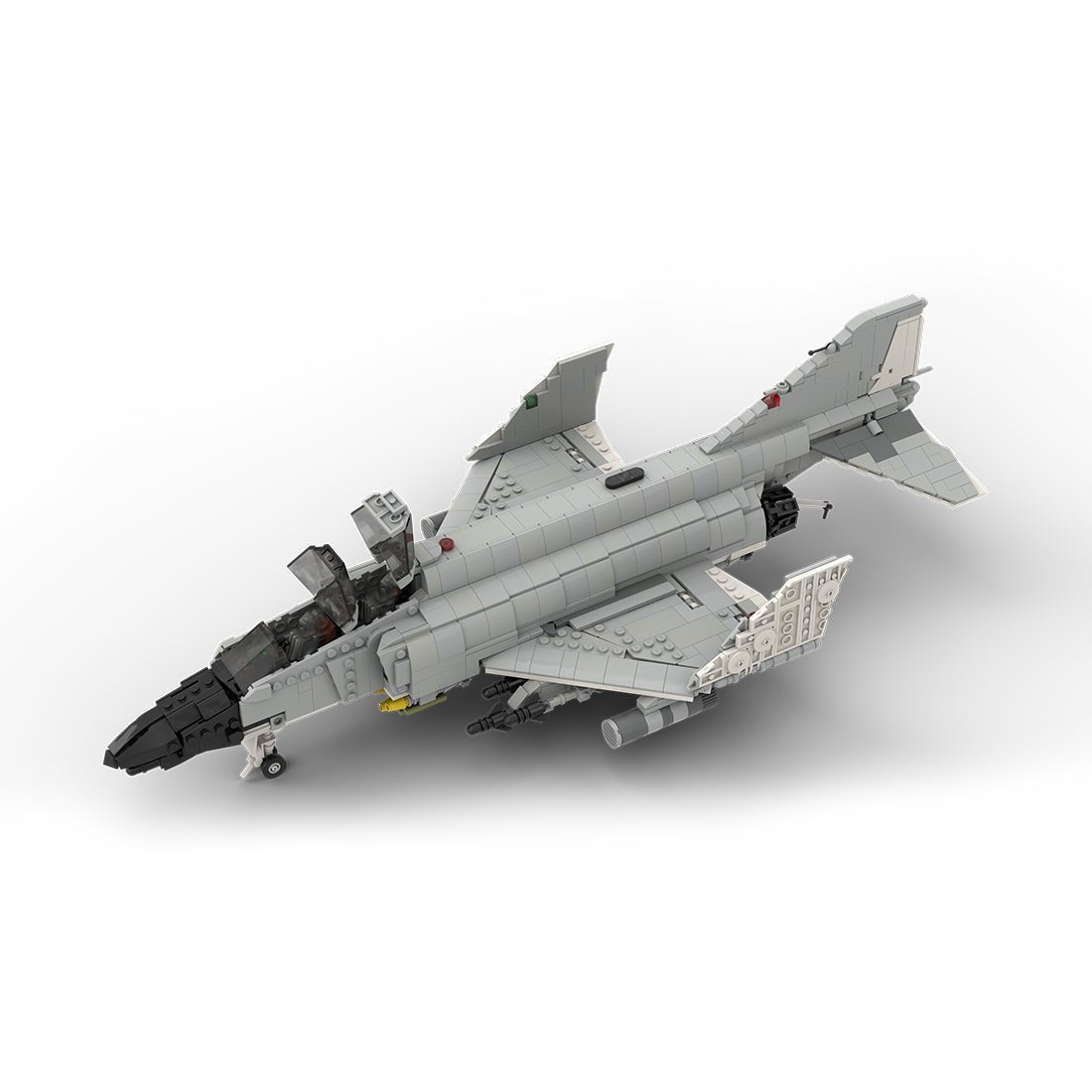 MOC - 178143 F - 4 PHANTOM II - 1:35 Scale Klemmbausteine - LesDiy - Klemmbausteine