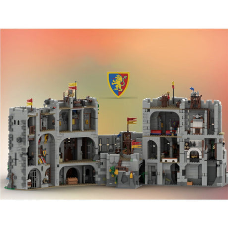 MOC - 178821 Lion castle moc Klemmbausteine - LesDiyLesDiy