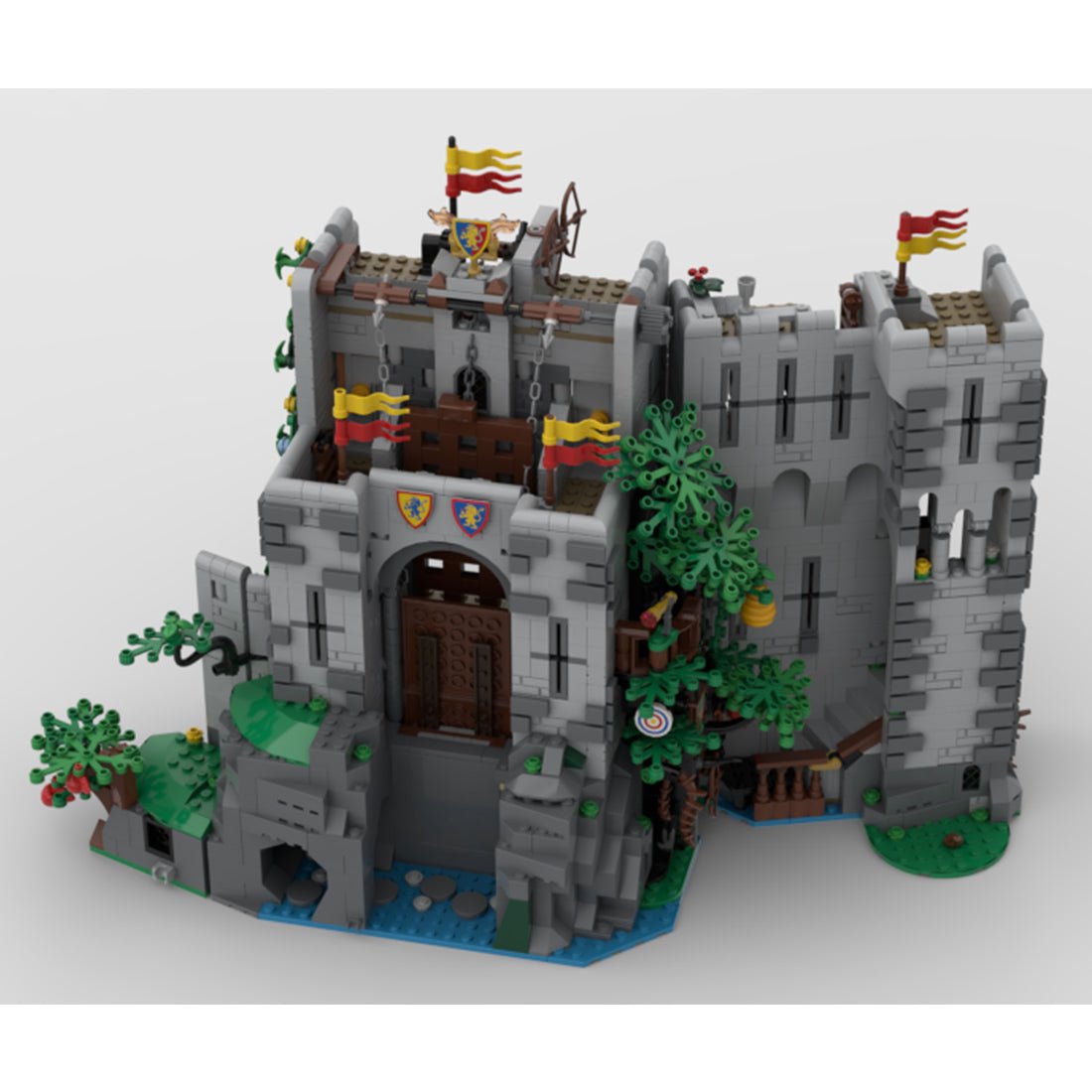 MOC - 178821 Lion castle moc Klemmbausteine - LesDiyLesDiy