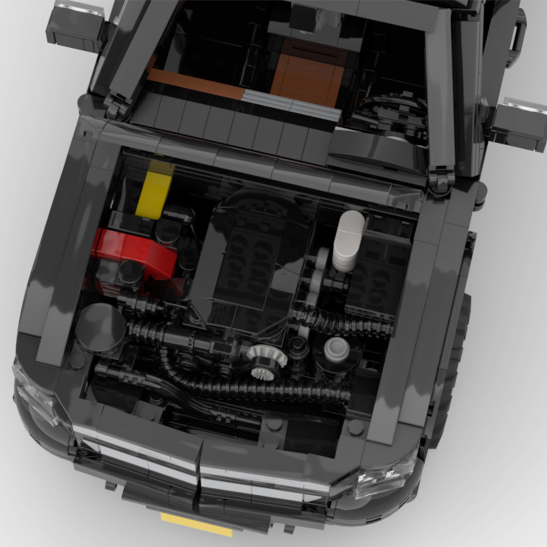 MOC - 179156 Chevrolet Avalanche Scale 16w Klemmbausteine - LesDiyLesDiy