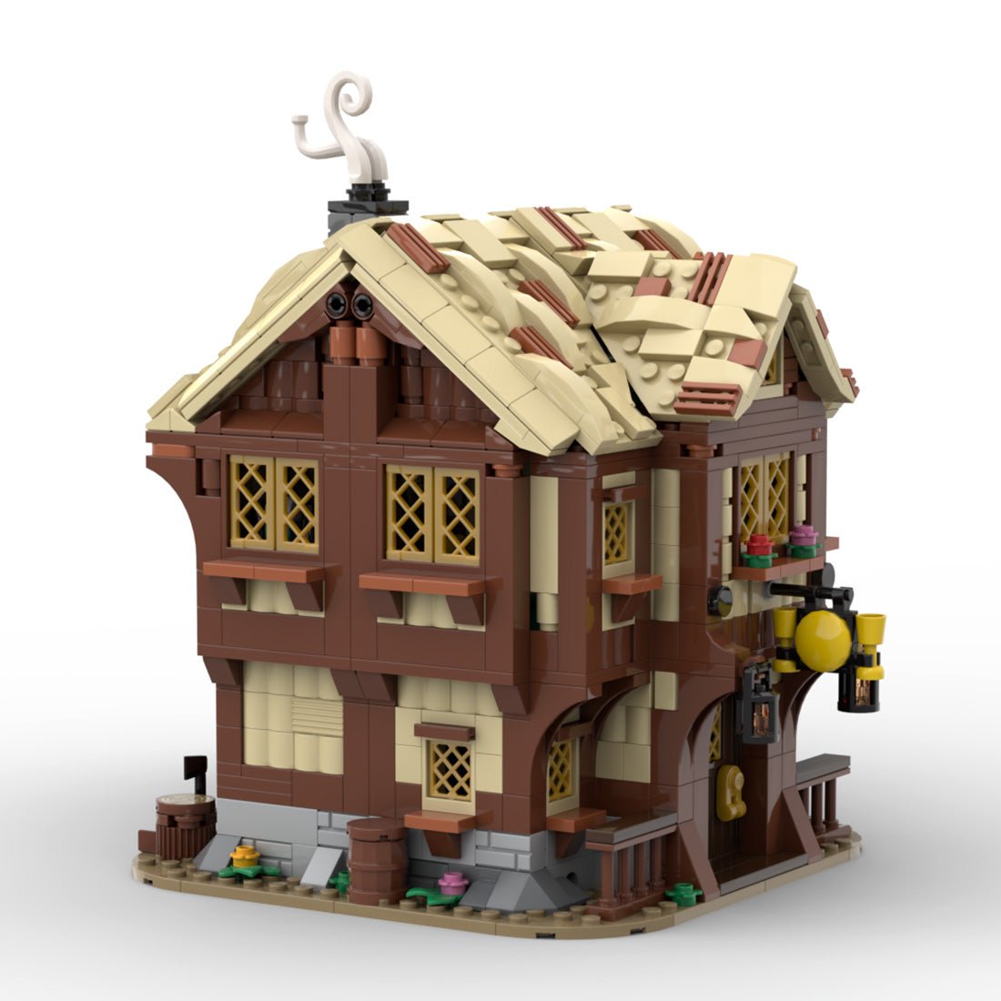 MOC - 179403 Tavern - Medieval Village Klemmbausteine - LesDiy - Klemmbausteine