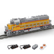 MOC - 180032  Diesel Engine EMD GP40 of Union Pacific Railroad Klemmbausteine - LesDiyLesDiy