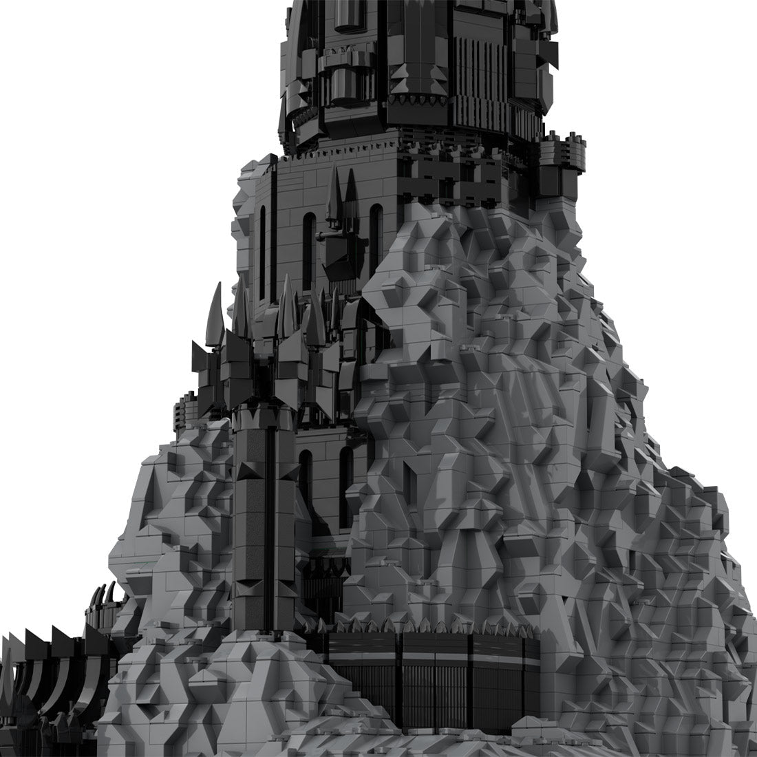 MOC - 181067 LOTR - Barad - dûr Klemmbausteine - LesDiyLesDiy