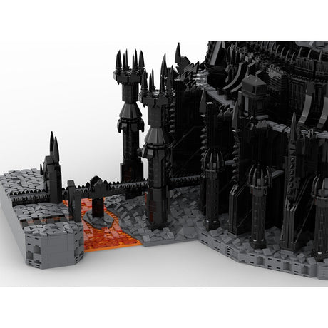 MOC - 181067 LOTR - Barad - dûr Klemmbausteine - LesDiyLesDiy