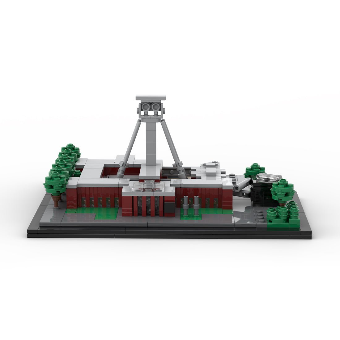 MOC - 181258 Deutsches Bergbaumuseum, Bochum (German Mining Museum) Klemmbausteine - LesDiyLesDiy