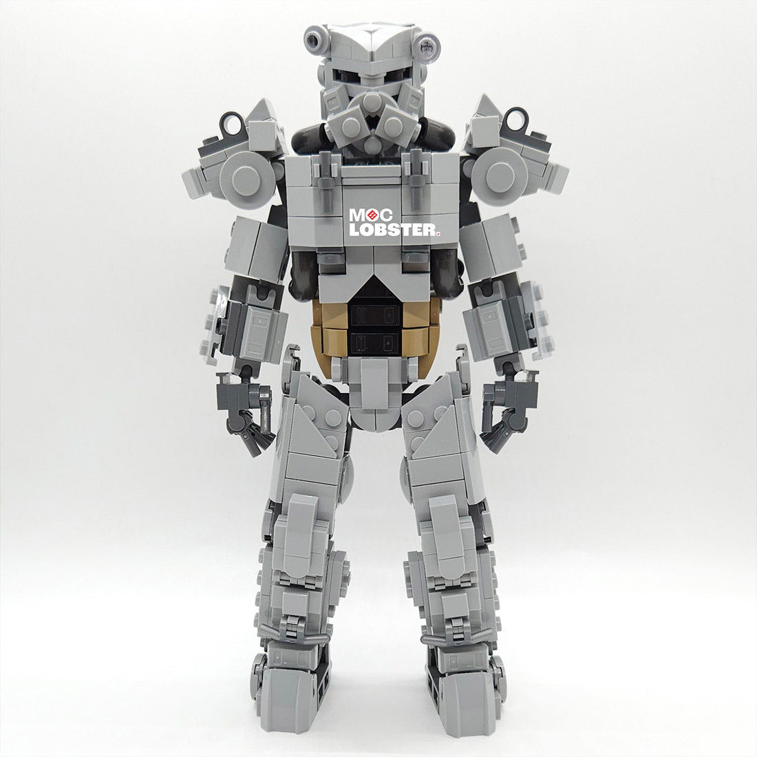 MOC - 182180 Fallout: BoS T - 60 Power Armor Klemmbausteine - LesDiyLesDiy