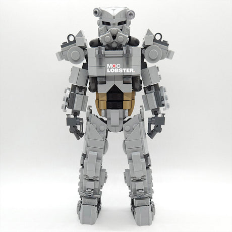 MOC - 182180 Fallout: BoS T - 60 Power Armor Klemmbausteine - LesDiyLesDiy