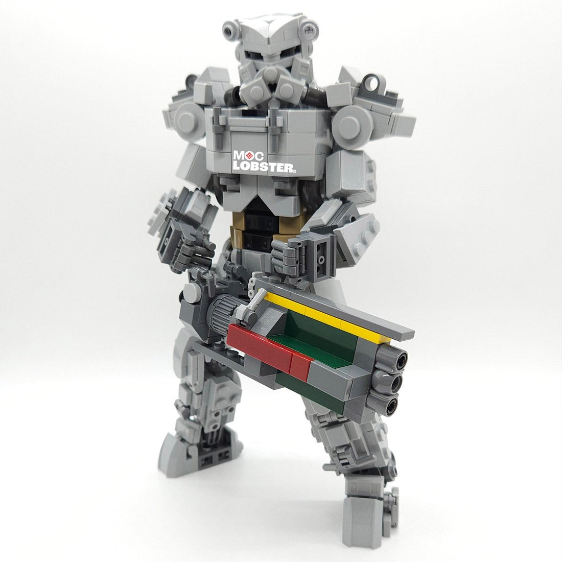 MOC - 182180 Fallout: BoS T - 60 Power Armor Klemmbausteine - LesDiyLesDiy