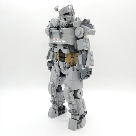 MOC - 182180 Fallout: BoS T - 60 Power Armor Klemmbausteine - LesDiyLesDiy