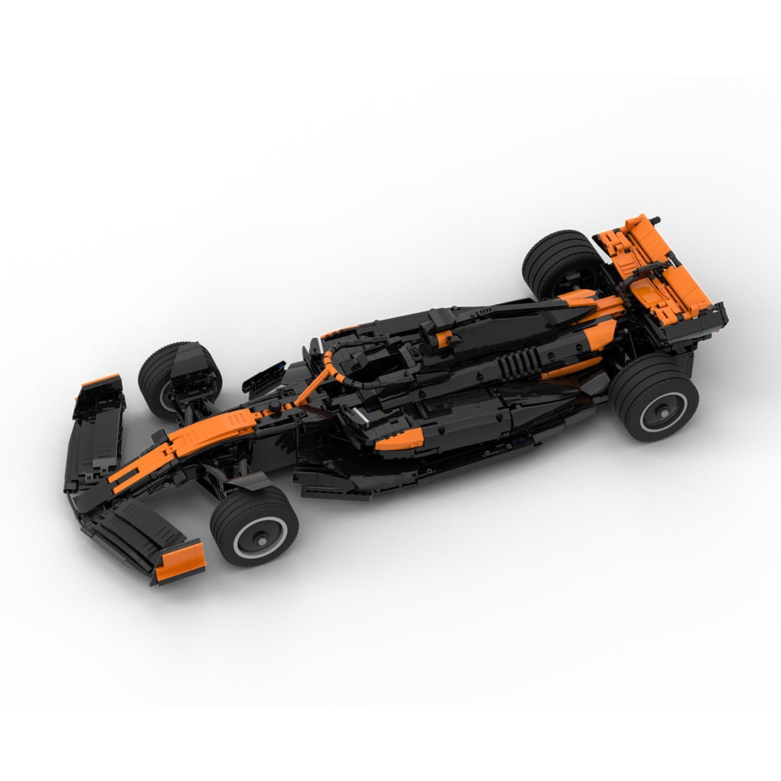 MOC - 182874 McLaren F1 MCL38 1:8 Scale Klemmbausteine - LesDiyLesDiy