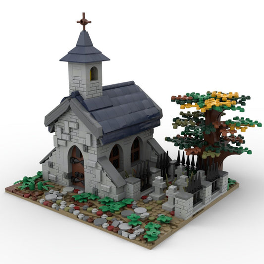 MOC - 182898 Medieval chapel Klemmbausteine - LesDiyLesDiy