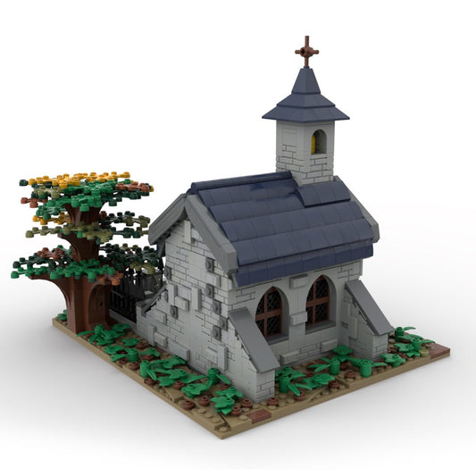 MOC - 182898 Medieval chapel Klemmbausteine - LesDiyLesDiy