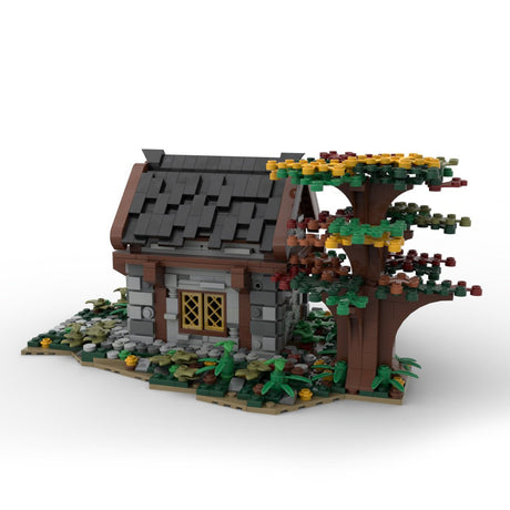 MOC - 182899 little medieval house Klemmbausteine - LesDiyLesDiy