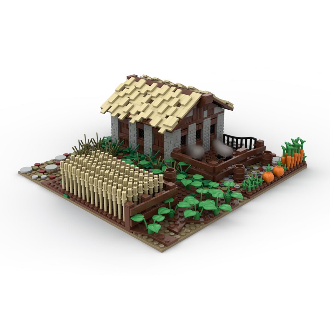 MOC - 182903 little farm Klemmbausteine - LesDiyLesDiy