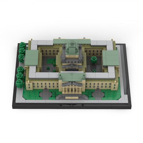 MOC - 183234 Bundesverwaltungsgericht (Federal Administrative Court), Leipzig, Germany Klemmbausteine - LesDiyLesDiy