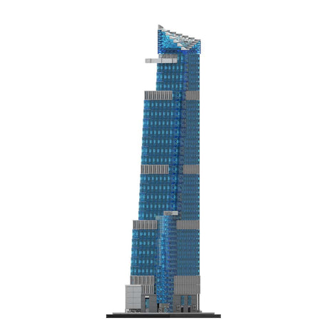 MOC - 183374 30 Hudson Yards 1:800 Scale Klemmbausteine - LesDiyLesDiy