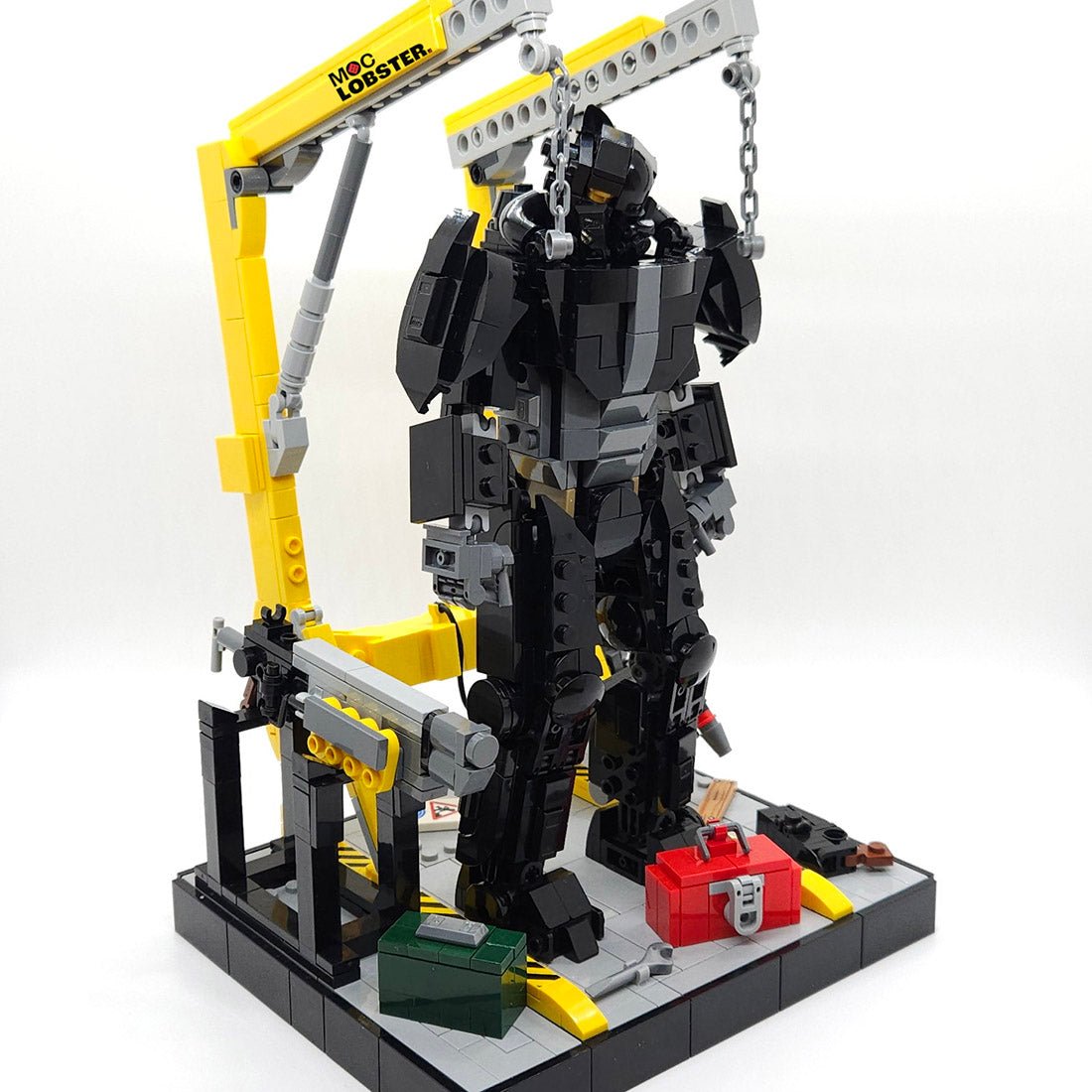 MOC - 183479 Fallout: Power Armor Station + Jetpack mod Klemmbausteine - LesDiyLesDiy