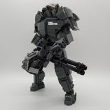 MOC - 183481 Fallout: X - 01 Power Armor Klemmbausteine - LesDiyLesDiy