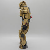 MOC - 183742 Fallout: Desert Camo T - 45 Power Armor Klemmbausteine - LesDiyLesDiy