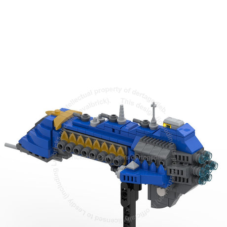 MOC - 185374 Warhammer 40k Heavy Cruiser Klemmbausteine - LesDiyLesDiy