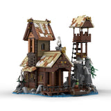 MOC - 185525 Viking Port House Klemmbausteine - LesDiyLesDiy