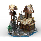 MOC - 185525 Viking Port House Klemmbausteine - LesDiyLesDiy