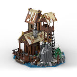 MOC - 185525 Viking Port House Klemmbausteine - LesDiyLesDiy