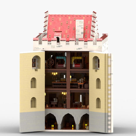 MOC - 185584 Fortified House MOC Klemmbausteine - LesDiyLesDiy