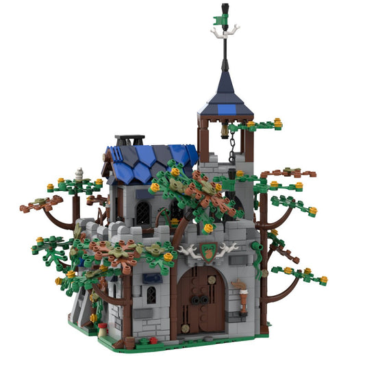 MOC - 185913 Castle Forest - Forestmens Klemmbausteine - LesDiyLesDiy