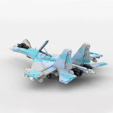 MOC - 186091 Su - 27 Klemmbausteine - LesDiyLesDiy