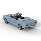 MOC - 186517 1:18 Ford Mustang Convertible Klemmbausteine - LesDiy - Klemmbausteine