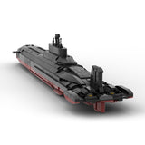 MOC - 186954 Nuclear Submarine TYPHOON | Project 941 Акула - 1:300 Scale Klemmbausteine - LesDiyLesDiy