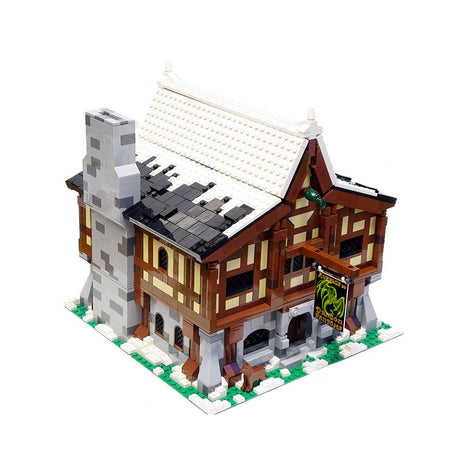 MOC - 187156 Ghost Dragon Inn Klemmbausteine - LesDiyLesDiy