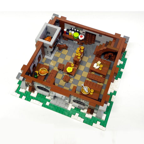 MOC - 187156 Ghost Dragon Inn Klemmbausteine - LesDiyLesDiy