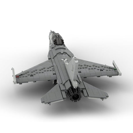 MOC - 187679 F - 16 Fighting Falcon 1:35 Scale (v2) Klemmbausteine - LesDiyLesDiy