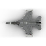 MOC - 187679 F - 16 Fighting Falcon 1:35 Scale (v2) Klemmbausteine - LesDiyLesDiy