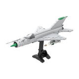 MOC - 187830 MiG - 21bis "Fishbed - L/N" Supersonic Jet Fighter/Interceptor Klemmbausteine - LesDiyLesDiy